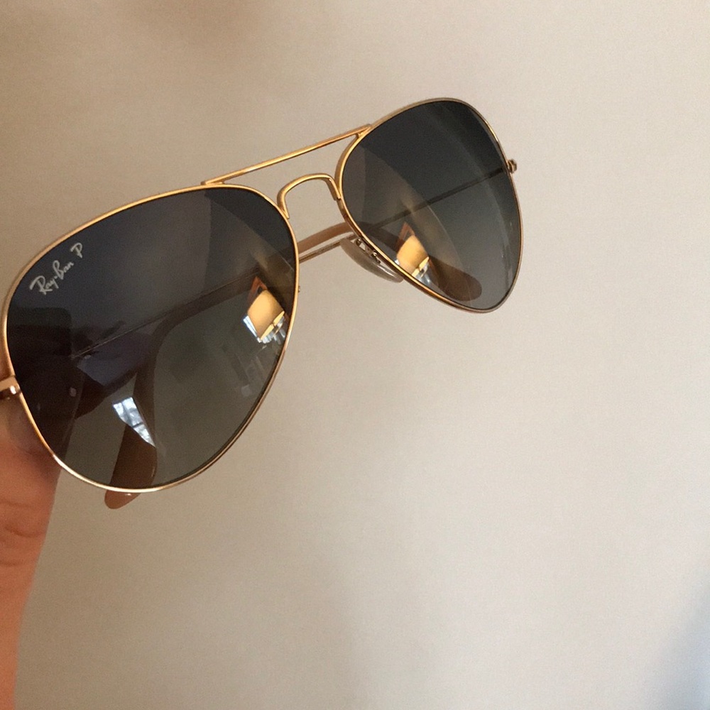 Ray Ban Aviator Polarized Sunglasses